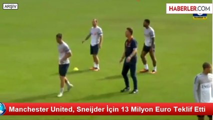 Manchester United, Sneijder İçin 13 Milyon Euro Teklif Etti