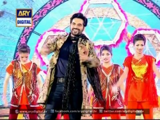 Mathira & Humayyun Saeed With Team MHSA Performance ARY Film Awards – 24th May 2014