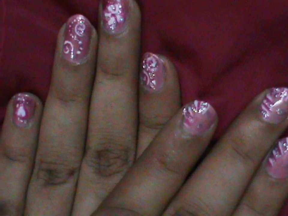 Pink Nail Design! - No tutorial