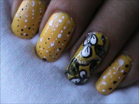 Cute nail Designs For beginners - easy DIY Video tutorial Polish Design Tutorials