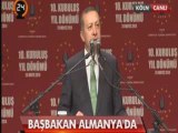 Başbakan Erdoğan''dan Köln Arena''yı coşturan şiir 24.MAYIS.2014 ALMANYA