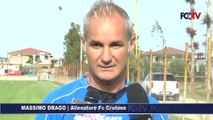 Crotone-Trapani, Massimo Drago in conferenza