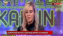 Survivor Duygu gözyaşlarını tutamadı