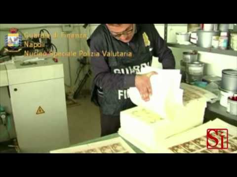 Quarto (NA) - Scoperta stamperia di banconote false (24.05.14)