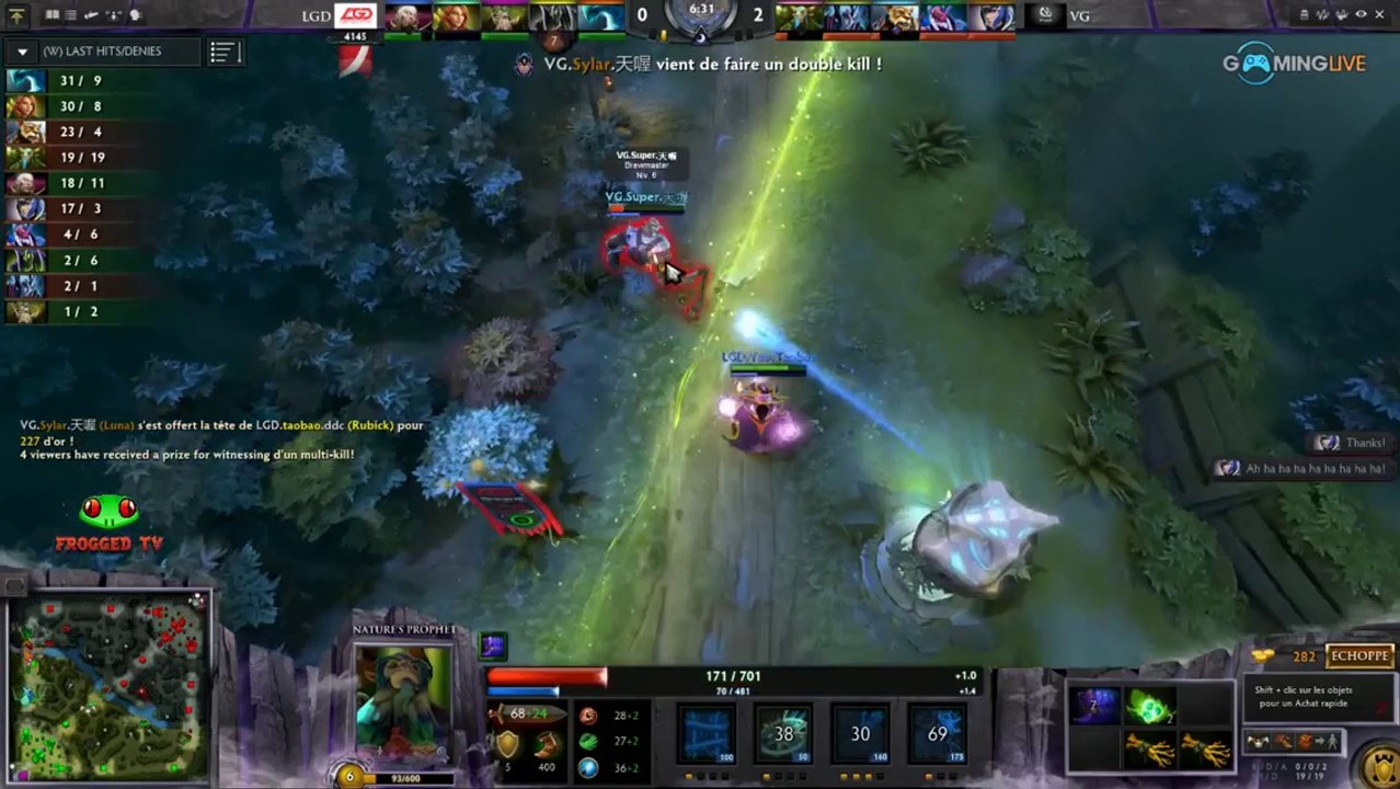 Gaming Live - Dota 2