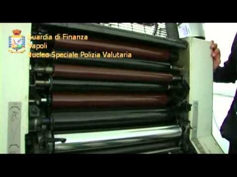 Quarto (NA) - Scoperta stamperia di banconote false (24.05.14)
