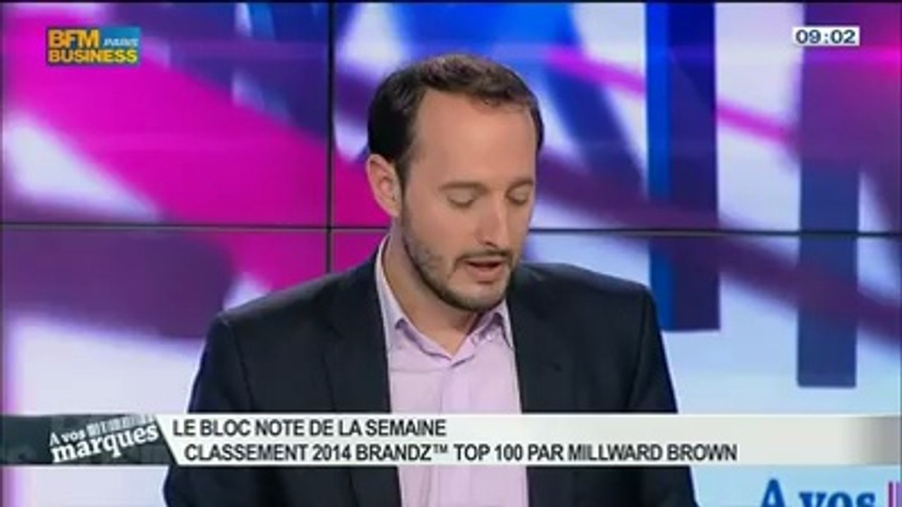 Le top 100 des marques par Millward Brown: Anthony Babkin, dans A vos marques  1/3