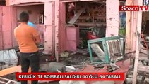 Kerkük'te bombalı saldırı: 10 ölü, 34 yaralı