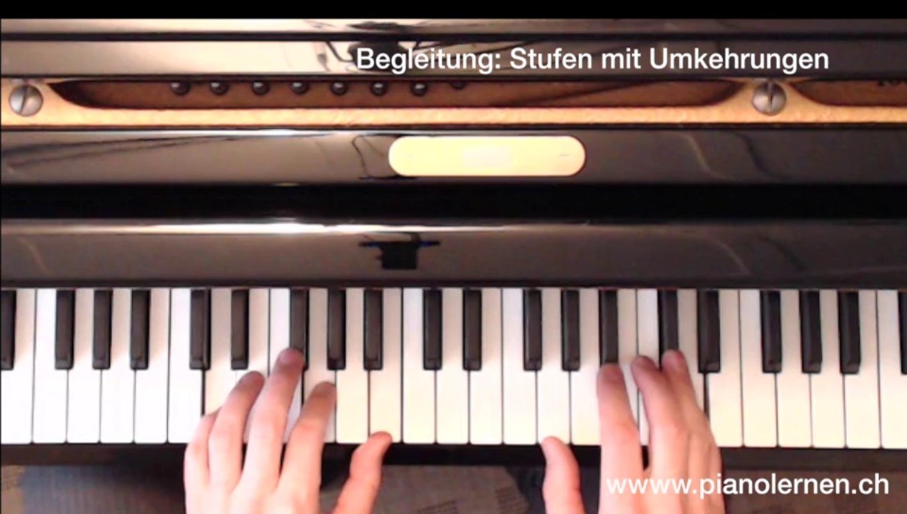 Zigeunerleben - Begleitung Umkehrungen Stufen - Teil 2