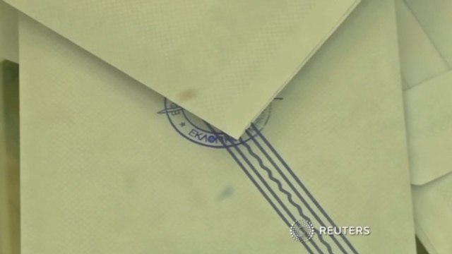 Greeks cast their vote in the European Parliament elections