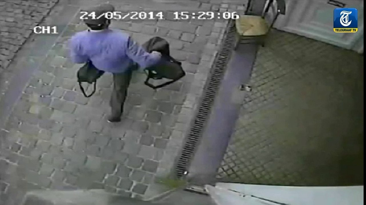 Schutter België op bewakingsbeelden