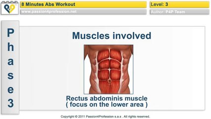 8 Min Abs Workout - Level 3