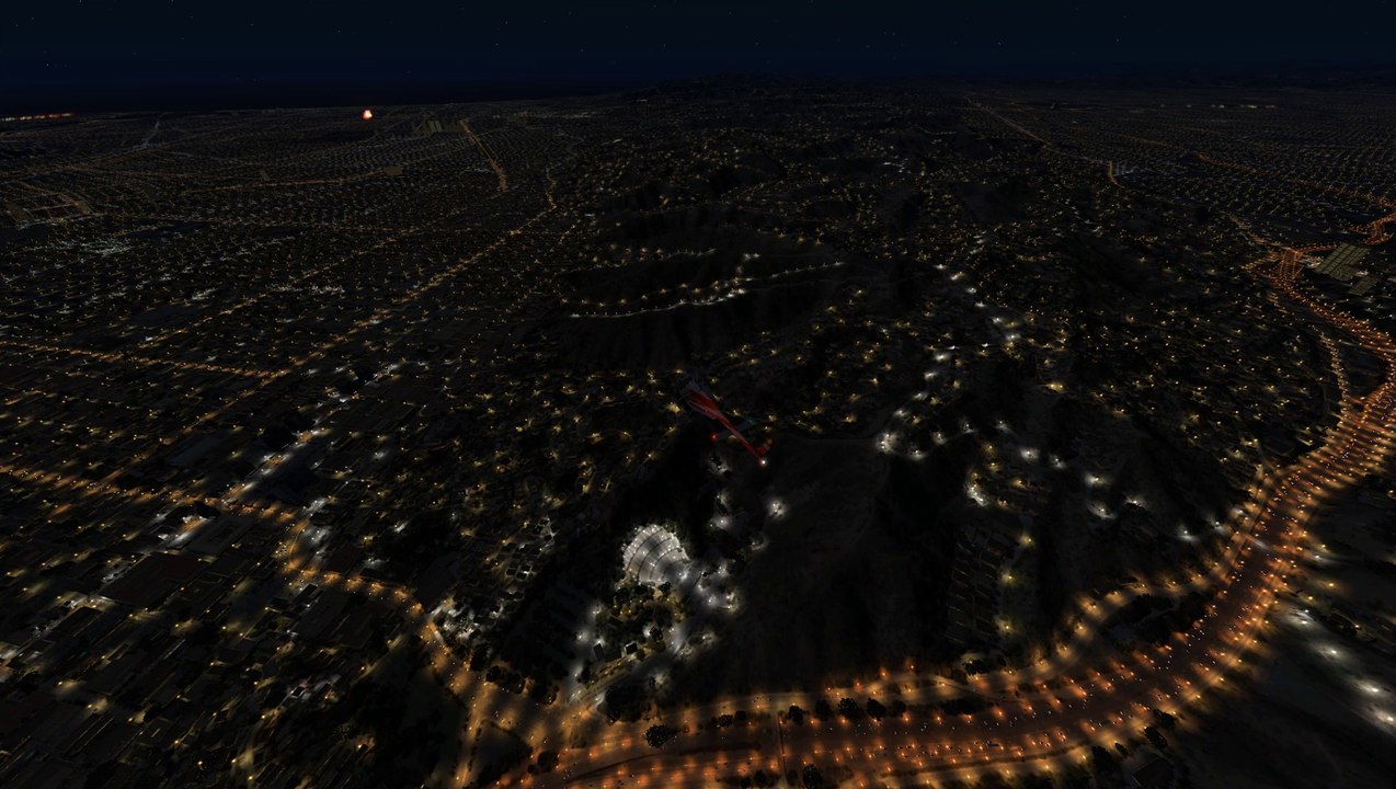 Aerosoft Night Environment California by Chris Bell