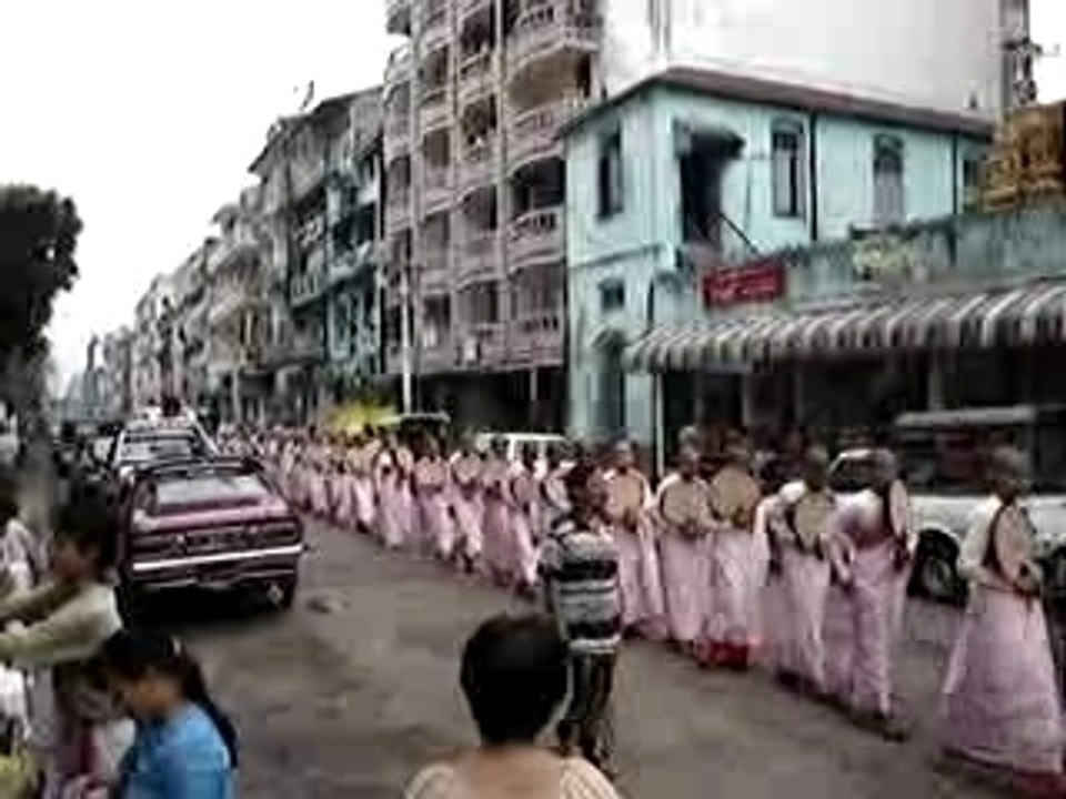 Mon arrivée à Yangoon :-)