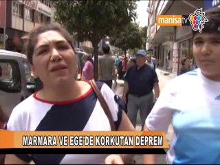 MARMARA VE EGE'DE KORKUTAN DEPREM