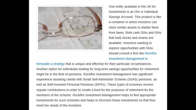 Rockfire Investment Management | Understanding UK Financial Regulation and Investment Opportunities