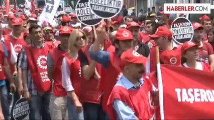 Kadıköy'de 'Taşerona Hayır' Mitingi