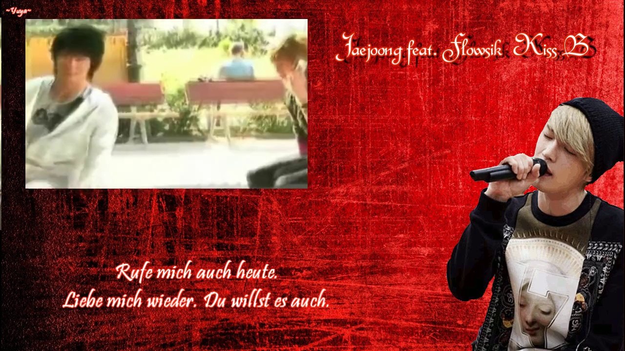 Jaejoong feat. Flowsik – Kiss B [germans sub]