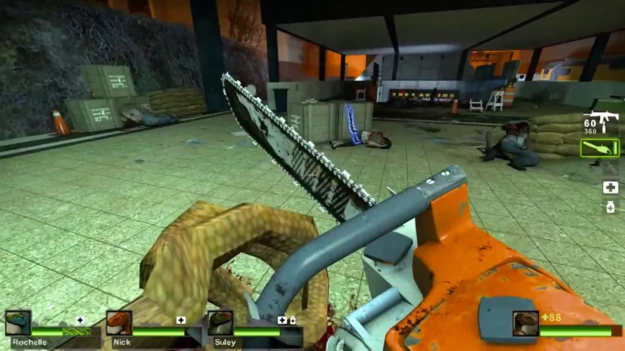 Custom Zombie Tour of Terror! | Custom Left 4 Dead 2: Surviving with a Chainsaw! (Part 4)