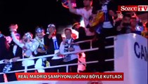 Real Madrid şampiyonluğunu kutladı