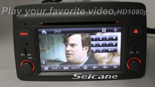 China Top Fiat Panda 2 din radio bluetooth audio multimedia system with mp5 mp3 usb sd rear view camera