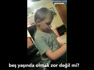 5 yaşında kız arkadaş sorunsalıyla uğraşan velet