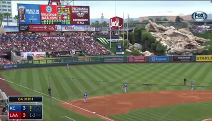 Royals Top Angels In Extras