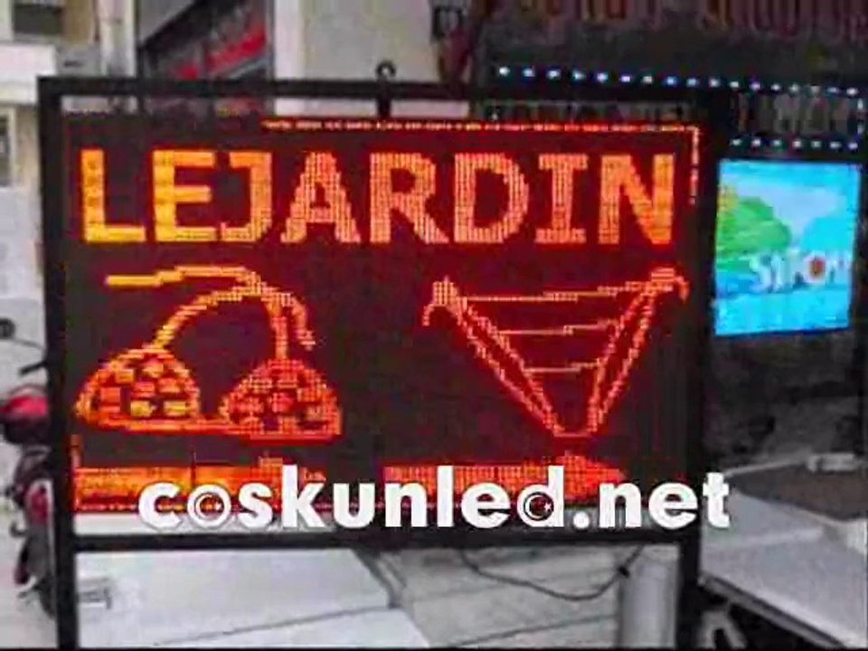 128x80 cm 3d akıllı tabela uygulaması