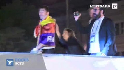 L'explosion de joie des supporters du Real Madrid