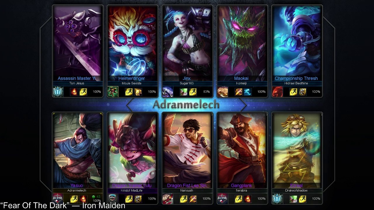 Replay League of Legends - Samedi 24 Mai 2014 - Session 2