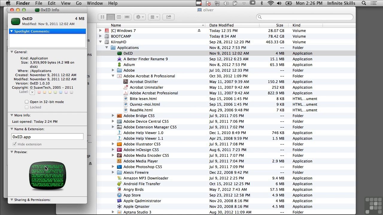 File Systems Mac OS