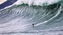 Gautier Garanx winner of Billabong XXL Big Wave Awards Surf