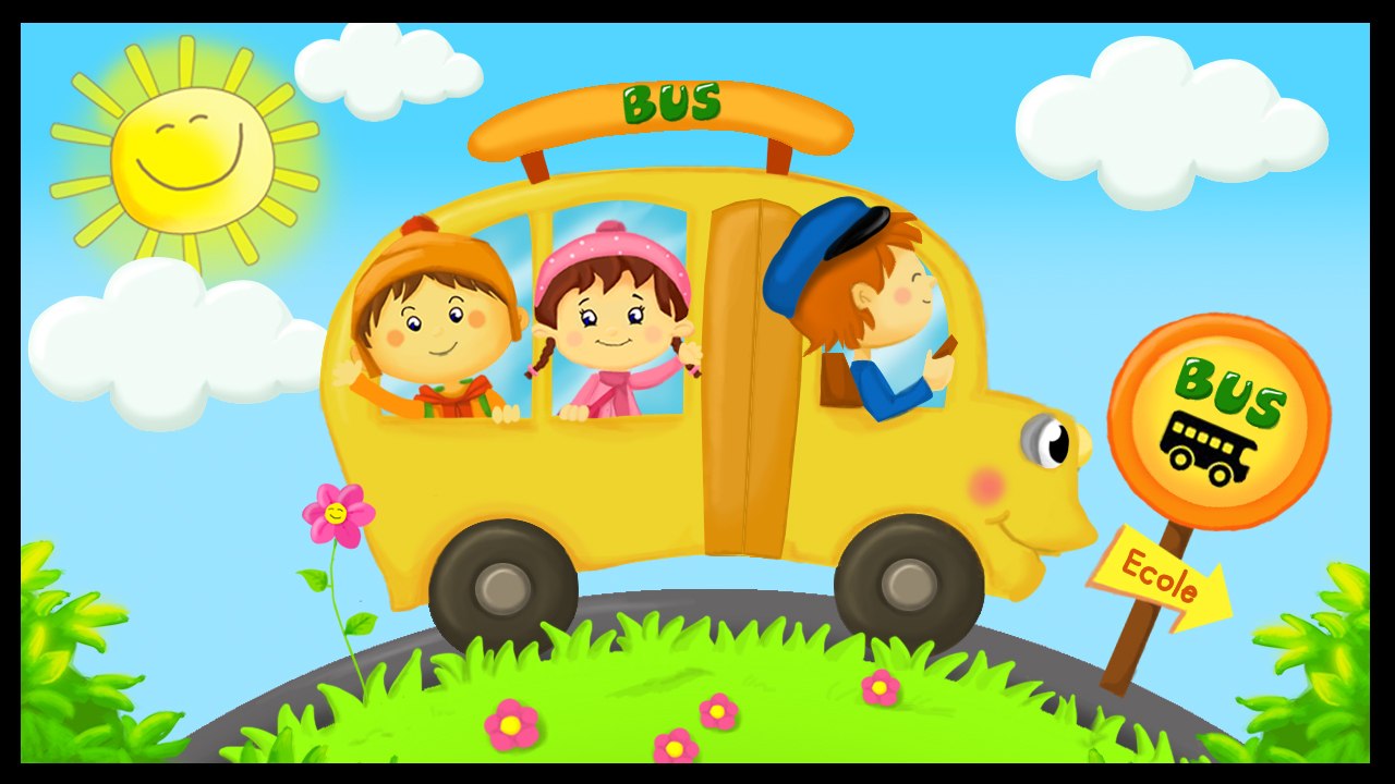 Les roues de l'autobus - Comptines