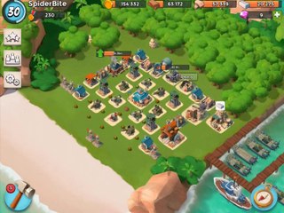 Terror Stage #6 - Level 35 Volcano Island Base | Boom Beach HQ Attack Strategies