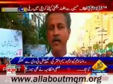 Waseem Akhtar on MQM Rally to express solidarity with Mr Altaf Hussain