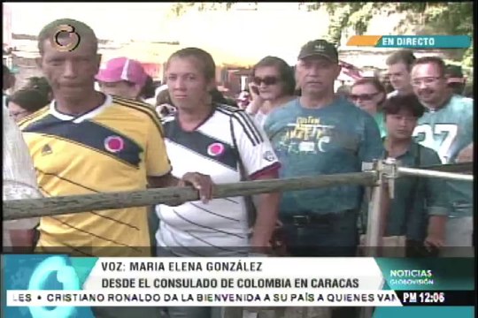 Colombianos residentes en Venezuela ejercen su derecho al voto