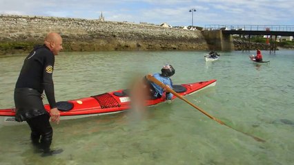 Entrainement esquimautage Plouhinec 24-05-14 Armelle