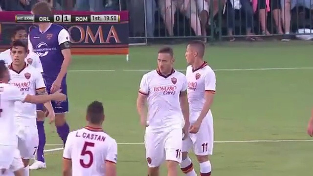 Gol di Totti in Orlando City - Roma 24/05/2014