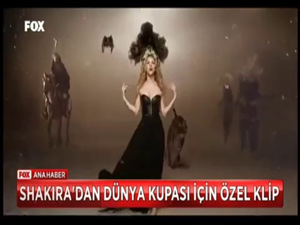 Shakira'dan Dünya kupası için aile boyu özel klip