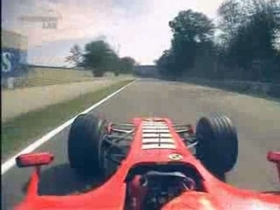Schumacher onboard Monza 2006