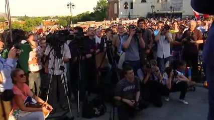 Janusz Korwin-Mikke - Finał Kampanii Wyborczej w Warszawie (23.05.2014)