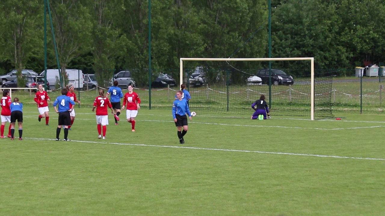 Penalty de Shirley contre Verchers