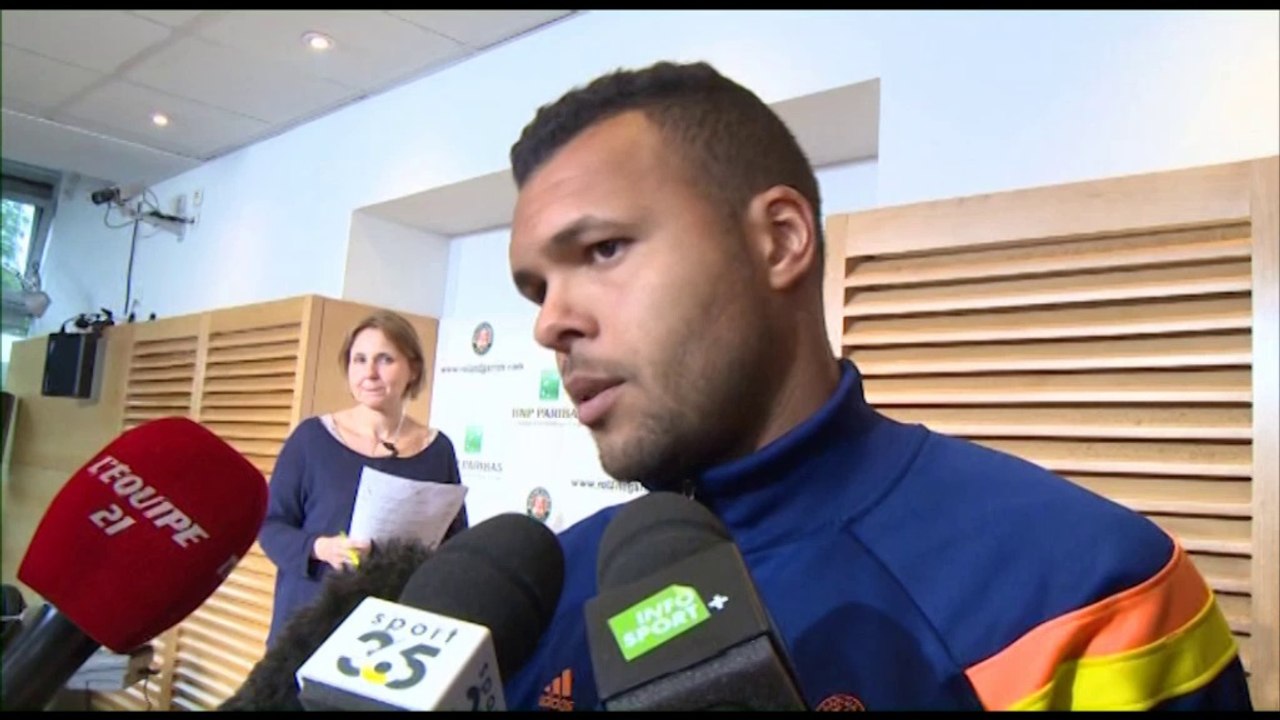 Roland-Garros - Tsonga : ''Un match solide''