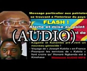 ALERTE ET MISE AU POINT DE Mr. HONORE NGBANDA DU VENDREDI 23 MAI 2014-