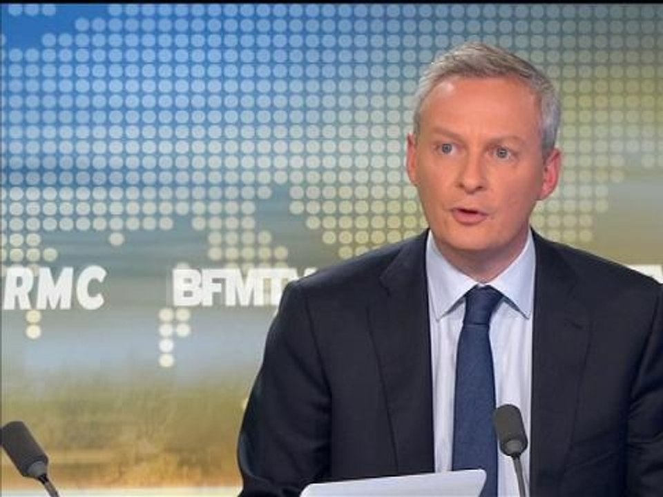 Européennes: "une défaite pour le Parti socialiste" selon Bruno Le Maire - 25/05