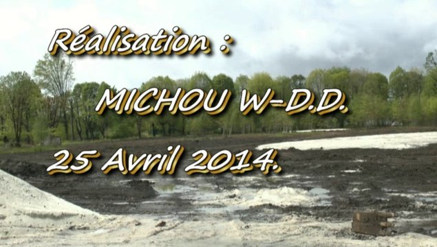 LES W-D.D. MICHOU FRIDAY NEWS - 25 AVRIL 2014 - LE GOLF D'IDRON SOUS LA PLUIE.