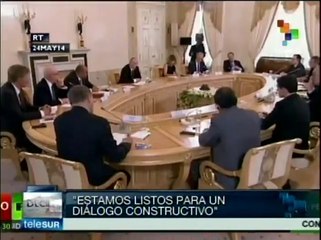 Rusia está lista para el diálogo con Ucrania: Vladimir Putin