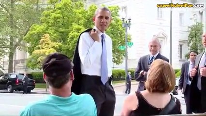 Obama'nın Öğlen Gezmesine Çıkması