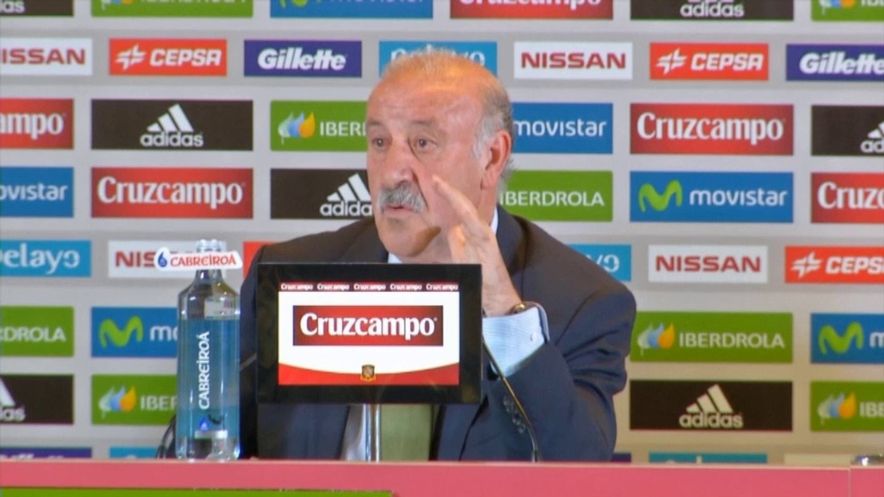 Wm 2014: del bosque: "streichen nach bolivien-spiel"
