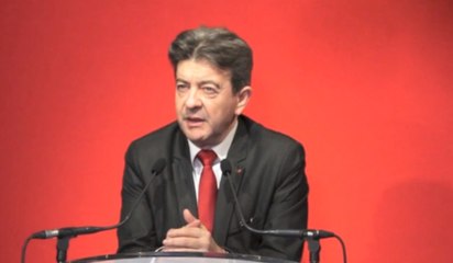 Conférence de presse de J.-L. Mélenchon - Européennes 2014